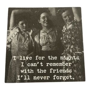 Trash Talk by Annie Funny Friend Magnet